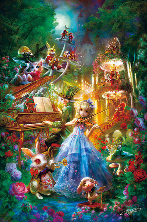 APPLEONE Jigsaw Puzzle 1000-842 Alice Symphony (1000 Pieces)