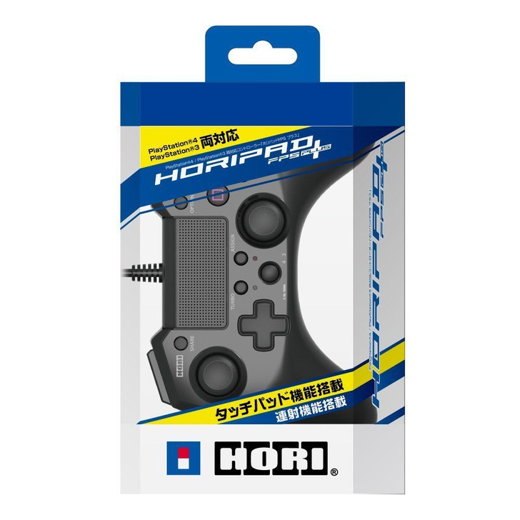 Hori PS4 Horipad FPS Plus Wired Controller Playstation 4 Black JTK-4961818023673