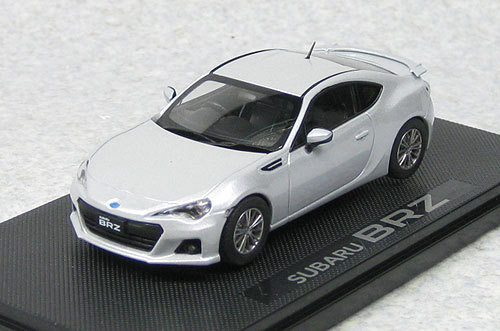 Ebbro 44779 Subaru BRZ (Silver) 1/43 Scale (4526175447793)