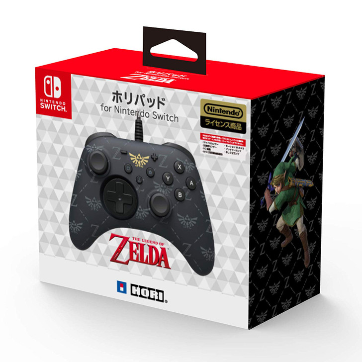 Hori Horipad Controller Pad for Nintendo Switch The Legend of Zelda Edition JTK