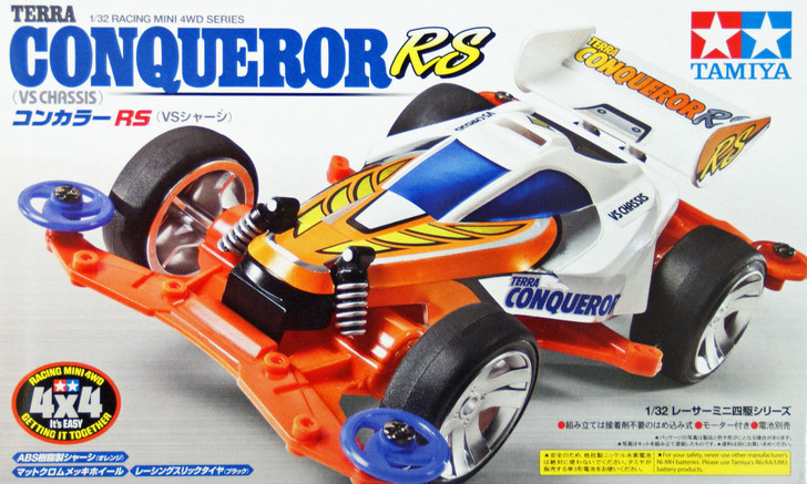 Tamiya 18078 Mini 4WD Conqueror RS (VS Chassis) 1/32 Scale