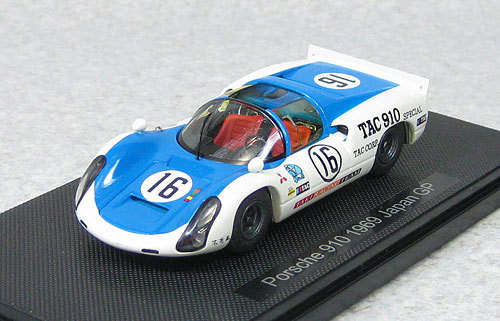 Ebbro 44792 Porsche 910 Japan GP 1969 #16 1/43 Scale (4526175447922)