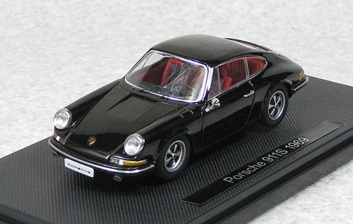 Ebbro 44794 Porsche 911S 1969 Black 1/43 Scale (4526175447946)