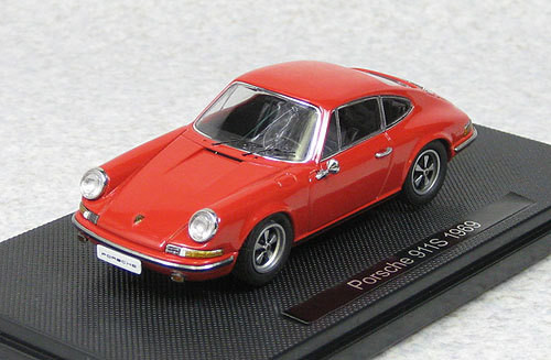 Ebbro 44795 Porsche 911S 1969 Red 1/43 Scale