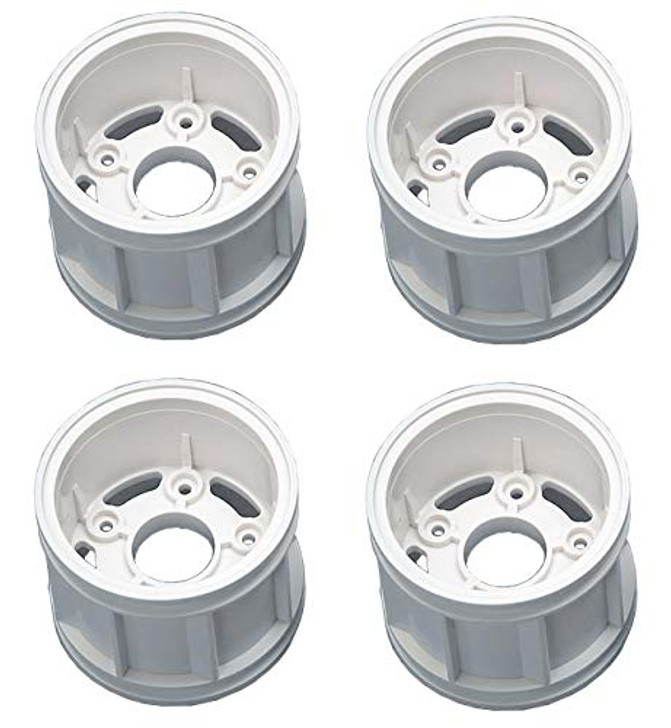 Tamiya 51618 (SP1618) T Parts Wheel Rims (White) for WR-02CB