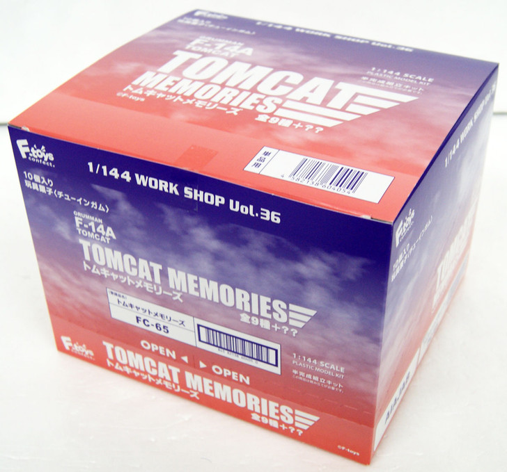 F-toys Work Shop Vol. 36 Tomcat Memories 1/144 Kit Box Set
