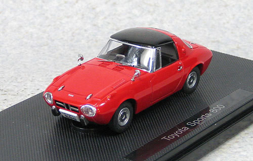 Ebbro 44801 Toyota Sports 800 (Red) 1/43 Scale (4526175448011)