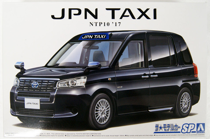 TAXi('97仏)　1&2&3&4 Aoshima 57131 The Model Car Toyota NTP10 Taxi | PlazaJapan