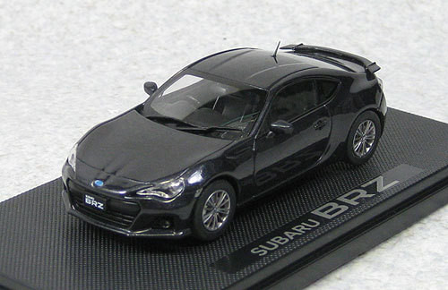 Ebbro 44803 Subaru BRZ (Dark Gray) 1/43 Scale (4526175448035)