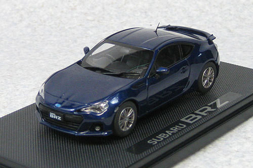 Ebbro 44805 Subaru BRZ (Galaxy Blue) 1/43 Scale (4526175448059)
