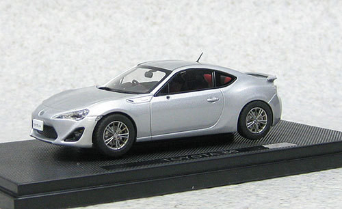 Ebbro 44842 Toyota 86 (Silver) 1/43 Scale (4526175448424)