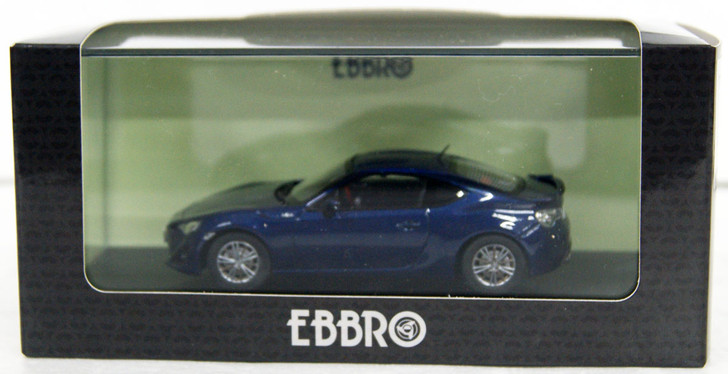Ebbro 44845 Toyota 86 (Blue) 1/43 Scale (4526175448455)