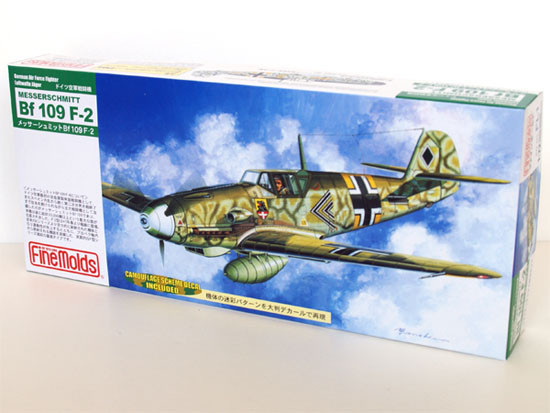 Fine Molds FL1 German Messerschmitt Bf 109 F-2 1/72 Scale Kit (4536318750017)
