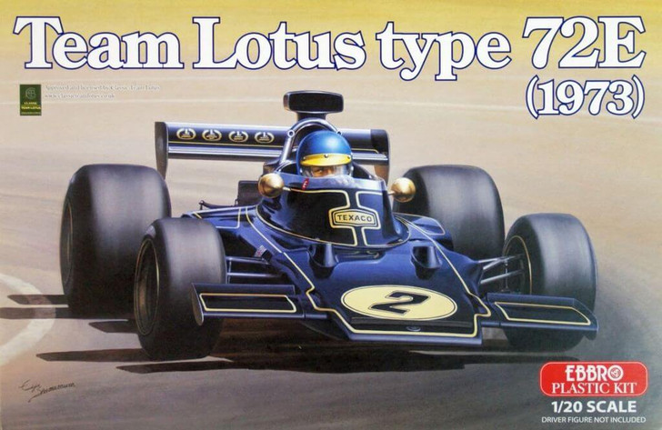 Ebbro 20003 Team Lotus type 72E (1973) 1/20 Scale plastic