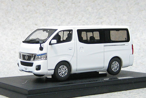 Ebbro 44846 Nissan NV350 Caravan Van (White) 1/43 Scale - Plaza Japan