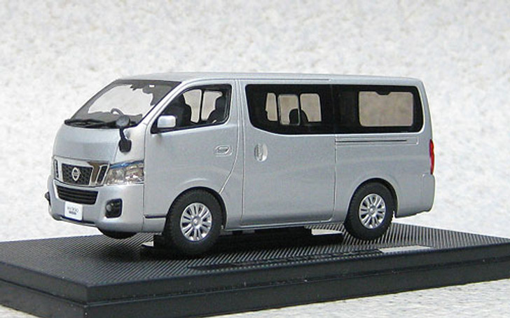 Ebbro 44847 Nissan NV350 Caravan Van (Silver) 1/43 Scale