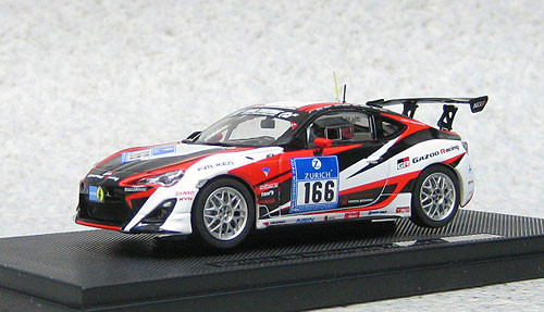 Ebbro 44892 Toyota 86 Nurburgring 24 Hour Race 2012 No.166 1/43 Scale (4526175448929)