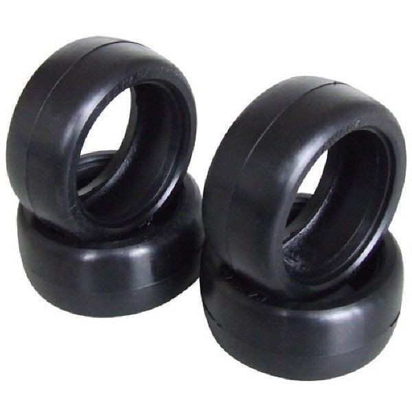 Kawada RC TUM4032 Slick Tire For Mini Km32 : 4Pcs.