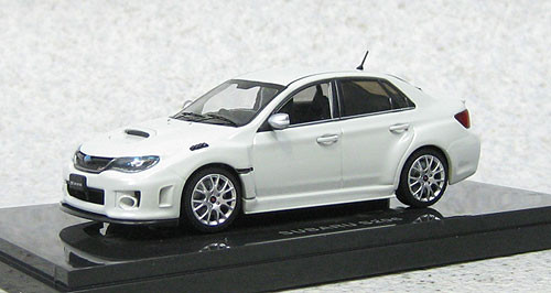 Ebbro 44782 Subaru Impreza WRX STi S206 (White) 1/43 Scale (4526175447823)