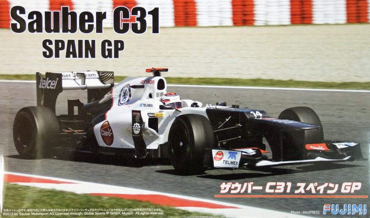 Fujimi GP47 F1 Sauber C31 Spain GP 1/20 Scale Kit (4968728091488)