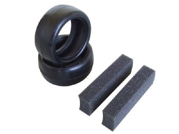Kawada RC TUM4032H Slick Tire For Mini Km32 : 2Pcs.