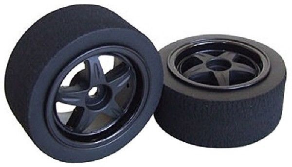 Kawada RC RGT80S Fr Wheel + L Rubber Tire For Mini(30)
