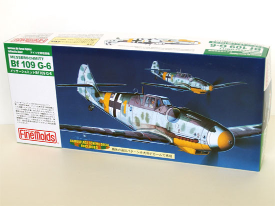 Fine Molds FL8 German Messerschmitt Bf 109 G-4 1/72 Scale Kit (4536318750086)
