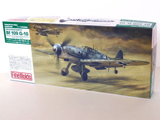 Fine Molds FL11 German Messerschmitt Bf 109 G-10 1/72 Scale Kit (4536318750116)