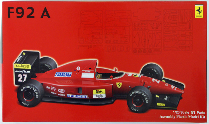 Fujimi GP SP17 F1 Ferrari F92A Skeleton Body 1/20 Scale Kit