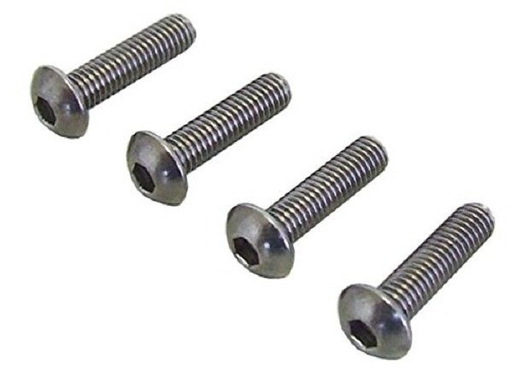 Kawada RC TB2312 Hex R/H Screw Titan 3X12 : 4Pcs.