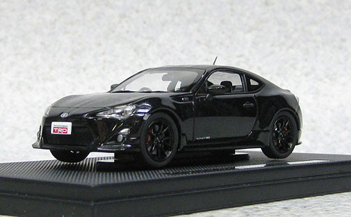 Ebbro 44877 Toyota 86 TRD Performance Line (Black) 1/43 Scale (4526175448776)
