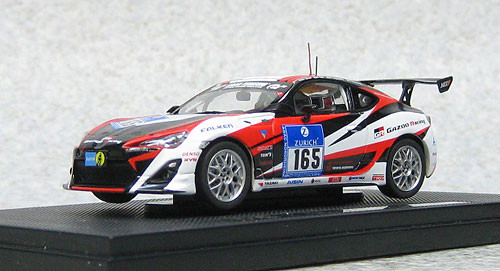 Ebbro 44899 Toyota 86 Nurburgring 24 hour Race 2012 #165 1/43 Scale (4526175448998)