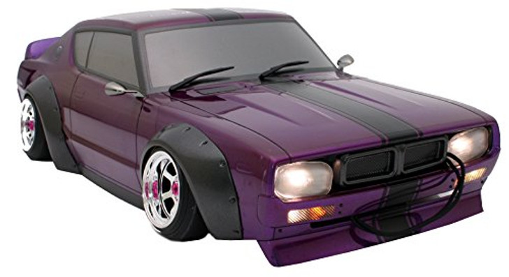 1/10 Skyline KPGC110 Cherry Custom Tail Clear Body