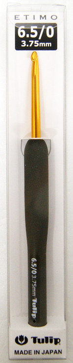 Tulip T15-650 ETIMO Cushion Grip Crochet Hook Needle 6.5/0 (3.75mm)