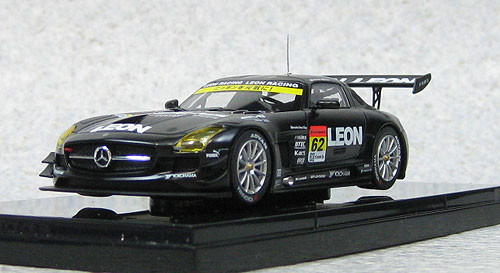 Ebbro 44944 Mercedes-Benz LEON SLS AMG SUPER GT300 2013 Okayama Test #62 1/43 Scale (4526175449445)