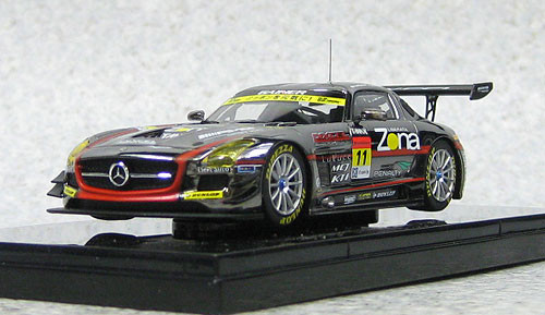Ebbro 44929 GAINER, DIXCEL SLS Super GT300 2013 #11 Okayama Winner 1/43 Scale (4526175449292)