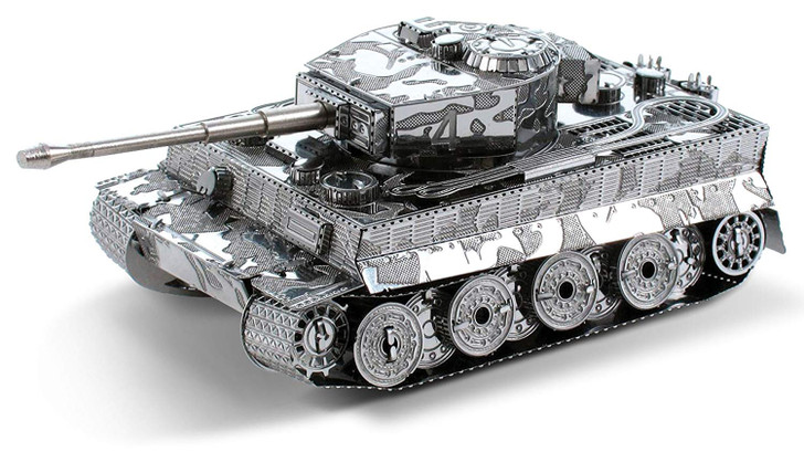 Tenyo Metallic Nano Puzzle T-MN-053 German Tiger I Tank