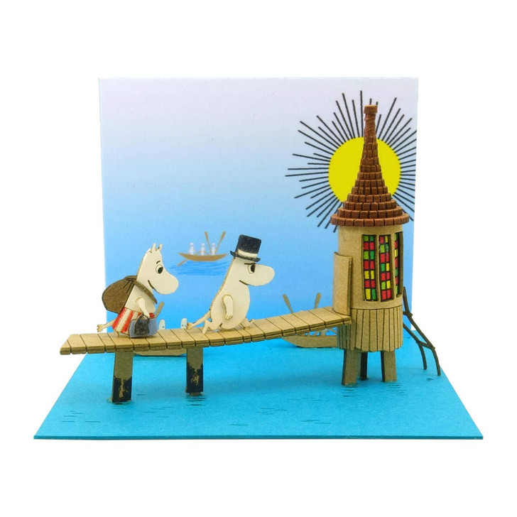 Sankei MP09-04 Moomin Mini Bathing Hut Non-Scale