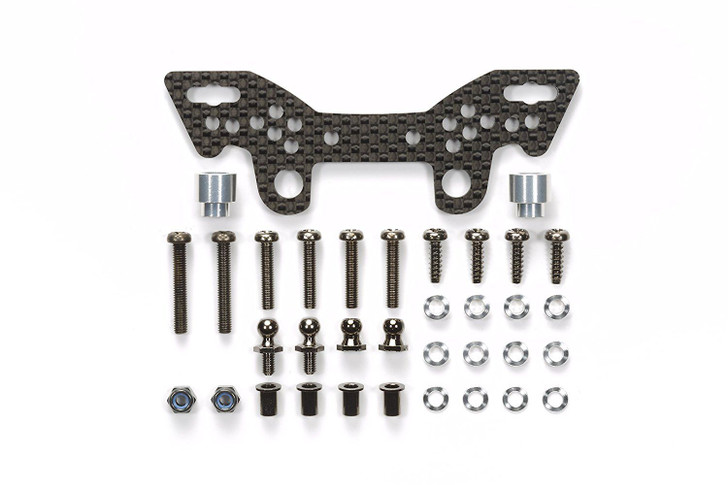 Tamiya 54640 (OP1640) Carbon Damper Stay Rear TT02