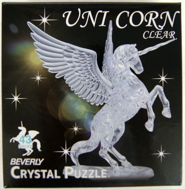 Beverly 43 piece Crystal puzzle Unicorn clear 50245 