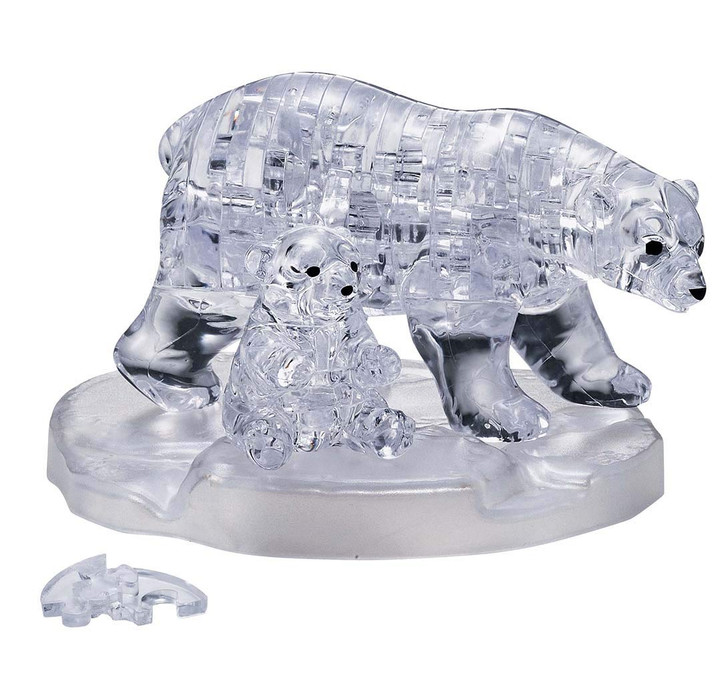 Beverly Crystal 3D Puzzle 486619 Polar Bear (39 Pieces)