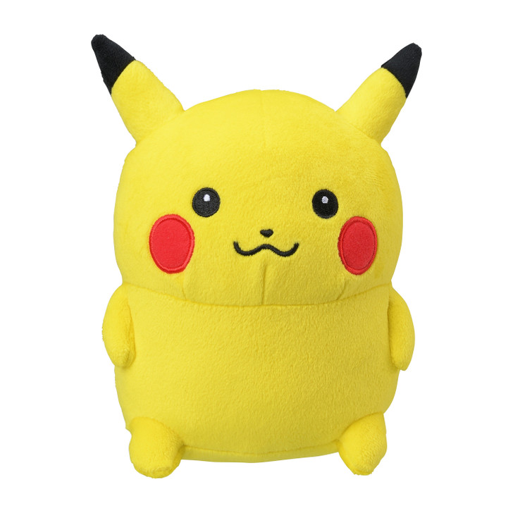 Pokemon Center Original Plush Doll 24 Hour Pokemon CHU Line Stamp Pikachu