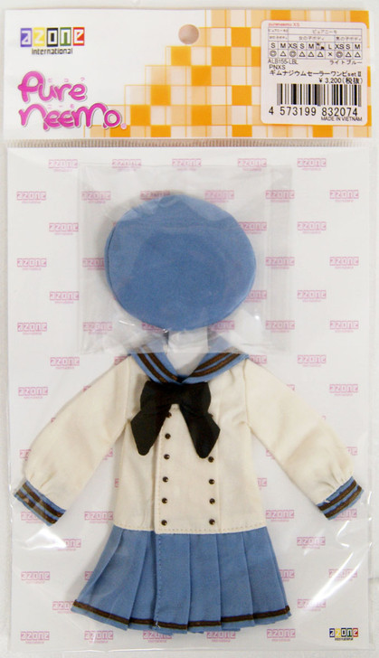 Azone ALB155-LBL PNXS Gymnasium Sailor Suit School Uniform Set II (Light Blue)