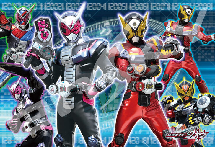 Ensky Jigsaw Puzzle 108-L722 Kamen Rider Zi-O Jiku wo Kake Nukete (108 L-Pieces)