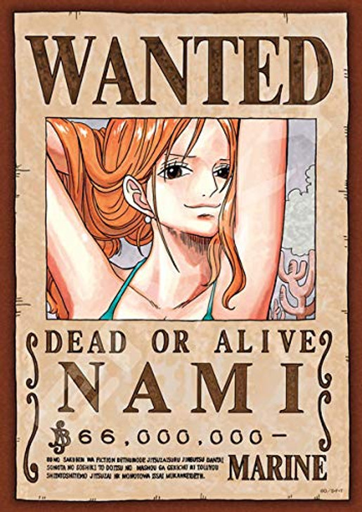Ensky Jigsaw Puzzle 208-036 Wanted Poster One Piece Nami (208 Pieces)