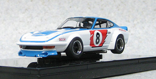 Ebbro 44950 Nissan Fairlady Z 240ZR No.8 1973 Fuji 1000km 1/43 Scale (4526175449506)