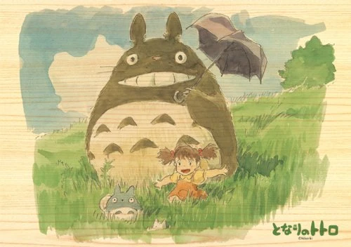 Ensky Wooden Jigsaw Puzzle 208-W202 Studio Ghibli My Neighbor Totoro Day for a Walk (208 Pieces)