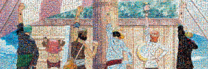 Ensky Jigsaw Puzzle 950-27 One Piece Mosaic Art | PlazaJapan