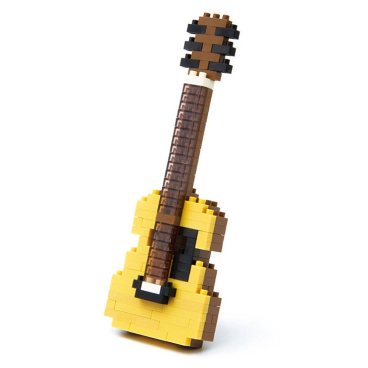 Kawada NBC-096 nanoblock Acoustic Guitar - Plaza Japan
