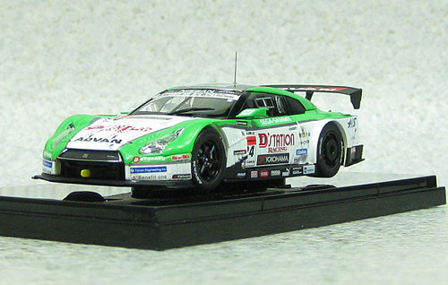 Ebbro 44913 D'station Advan Nissan GT-R Super GT500 2013 #24 1/43 Scale